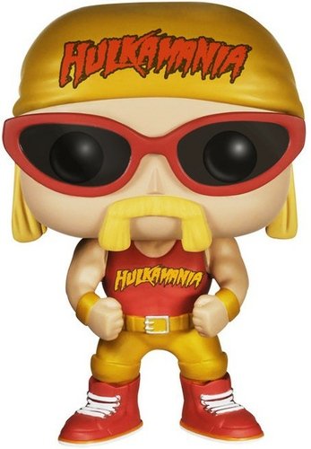 POP! WWE 2 - Hulk Hogan figure by Funko, produced by Funko. Front view.