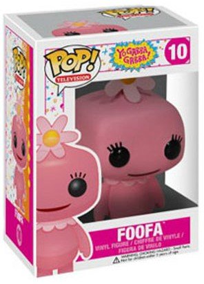 POP! Yo Gabba Gabba! - Foofa figure by Funko, produced by Funko. Packaging.