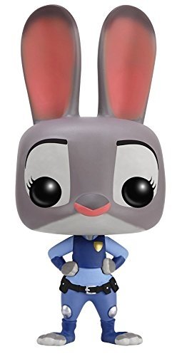 POP! Zootopia - Judy Hopps figure by Disney, produced by Funko. Front view.