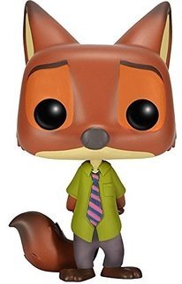 POP! Zootopia - Nick Wilde figure by Disney, produced by Funko. Front view.