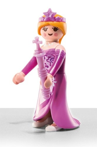 Princess figure by Playmobil, produced by Playmobil. Front view.