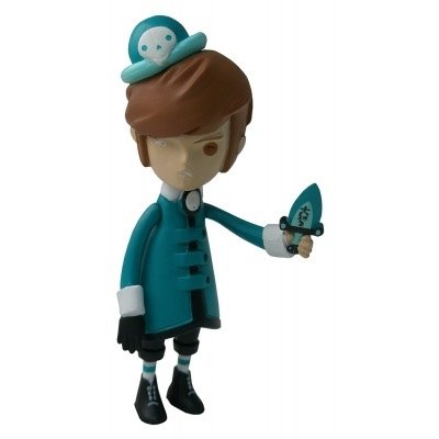 Priotcia figure by Patricio Oliver (Po!), produced by Kidrobot. Front view.