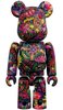 Psychedelic Paisley BE@RBRICK 100％