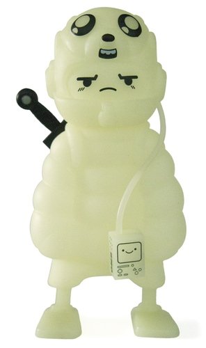 Puff Jake & Lil Finn, Loot Crate Exclusive figure, produced by Kidrobot. Front view.