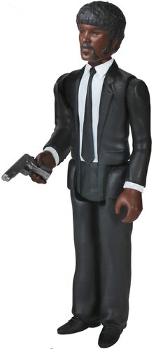 Pulp Fiction Action Figure - Jules Winnfield figure by Super7, produced by Funko. Front view.