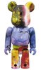 PUSHEAD 3 different colors BE@RBRICK 100%