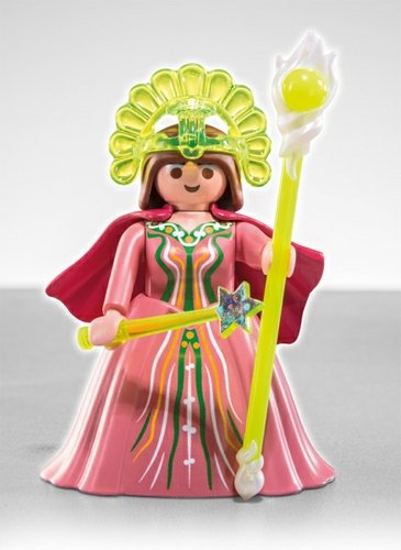 Queen of the Sun figure by Playmobil, produced by Playmobil. Front view.