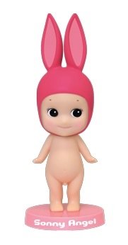 Rabbit - Bright Pink figure by Dreams Inc., produced by Dreams Inc.. Front view.