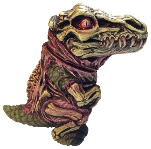 Rancid Raptor figure by Joe Whiteford. Front view.