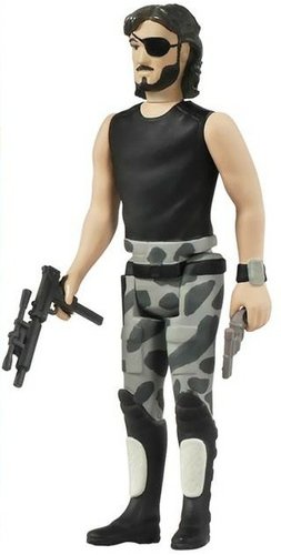 ReAction Escape From New York - Snake Plissken figure by Super7, produced by Funko. Front view.