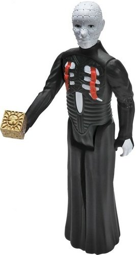 ReAction Horror Series - Hellraiser Pinhead figure by Super7, produced by Funko. Front view.
