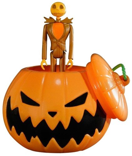 ReAction The Nightmare Before Christmas - Jack Skellington (Ornament Variant) figure by Super7, produced by Funko. Front view.
