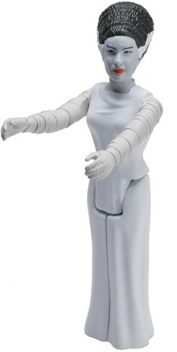 ReAction Universal Monsters - The Bride of Frankenstein figure by Super7, produced by Funko. Front view.