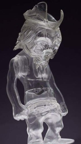 Rebel Captain - BD Captain figure by Usugrow X Pushead, produced by Secret Base. Front view.