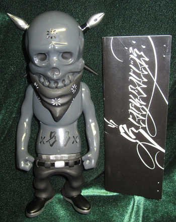 Rebel Ink - Black Dallas (F&F Version) figure by Usugrow, produced by Secret Base. Packaging.