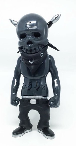 Rebel Ink - Black Dallas (F&F Version) figure by Usugrow, produced by Secret Base. Front view.