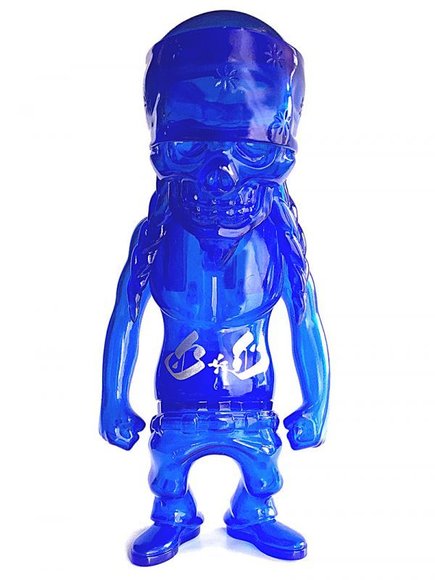 Rebel Ink SC - Clear Blue figure by Usugrow, produced by Secret Base. Front view.