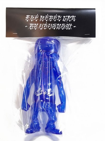 Rebel Ink SC - Clear Blue figure by Usugrow, produced by Secret Base. Packaging.