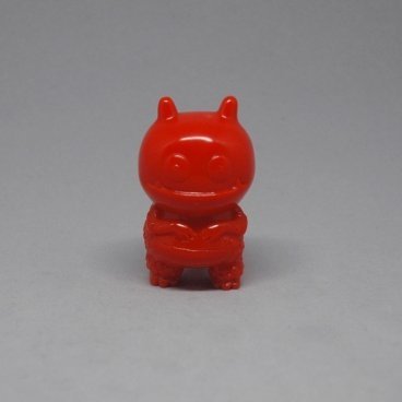 Red Wage figure by David Horvath, produced by Toy Art Gallery. Front view.