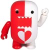 Red & White Heart Domo Qee