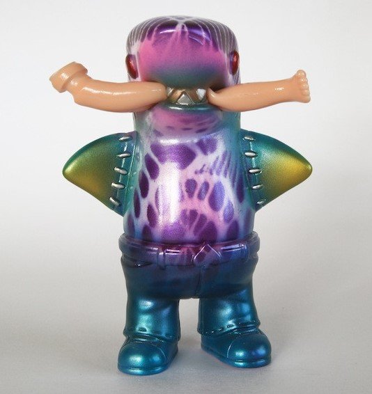 Reef Eater figure by Paul Kaiju. Front view.