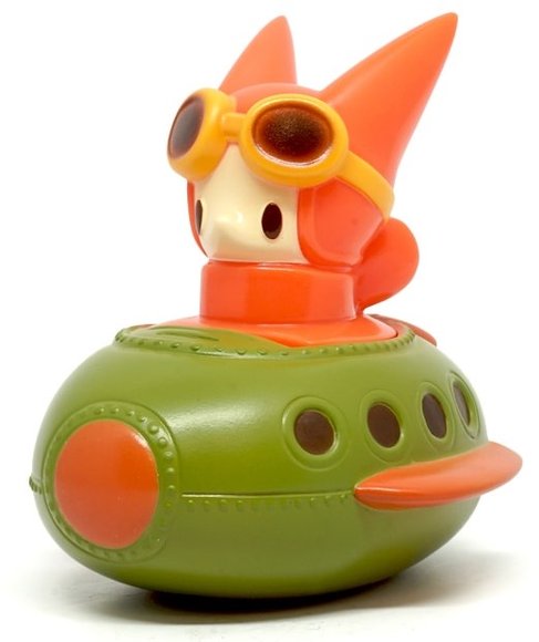 Retro Rocket Wonder Vehicle figure by 0313, produced by Fewmany. Front view.