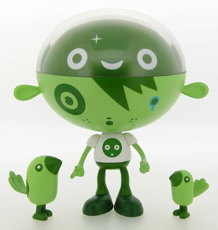 Rolitoboy - Love Nature figure by Rolito, produced by Toy2R. Front view.