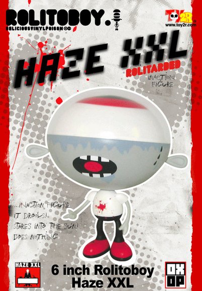 Rolitoboy Haze XXL  figure by Haze Xxl, produced by Toy2R. Front view.