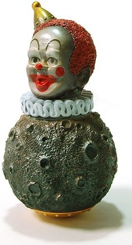 ROLY-POLY THE BOMB > CLOWN BALL（クラウン頭） > PLANET CLOWN／泥 MAD figure by Kikkake, produced by Kikkake. Front view.