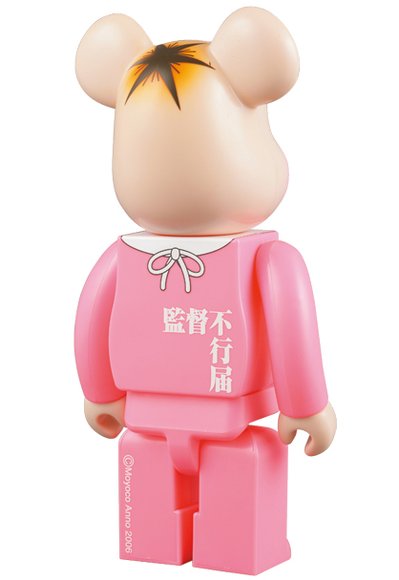 Rompers Be@rbrick 400% figure by Moyoco Anno, produced by Medicom Toy. Back view.