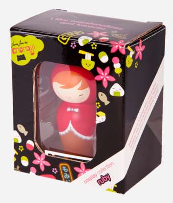 Ruby   figure by Joanna Zhou, produced by Momiji. Packaging.