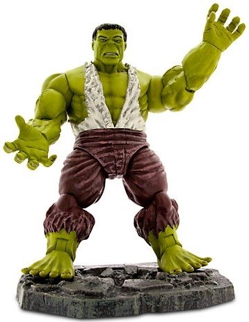 Savage Hulk figure by Marvel, produced by Marvel Select. Front view.
