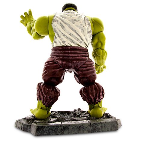 Savage Hulk figure by Marvel, produced by Marvel Select. Back view.