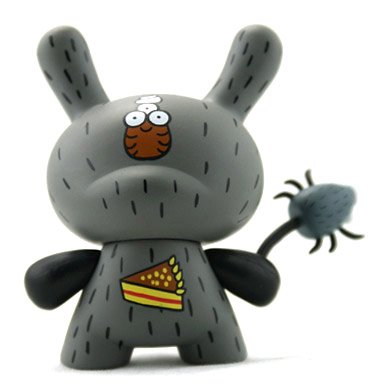 Spider Boom figure by Sun-Min Kim, produced by Kidrobot. Back view.