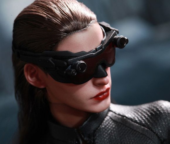 Selina Kyle / Catwoman figure by Kojun, produced by Hot Toys. Detail view.