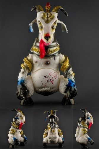 Shub Zeroth release .13 figure by Brian Ewing, produced by Metacrypt. Front view.