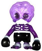 Skull Brain - Purple Full Color figure by Secret Base, produced by Secret Base. Front view.