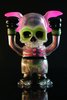 Skull Wing - Punk Neon Pink
