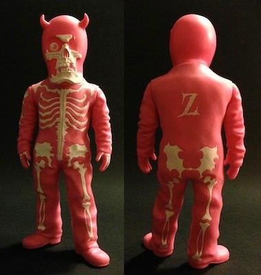 Skullman - Z (made-to-order - 6 rangers set) figure by Balzac, produced by Secret Base. Front view.