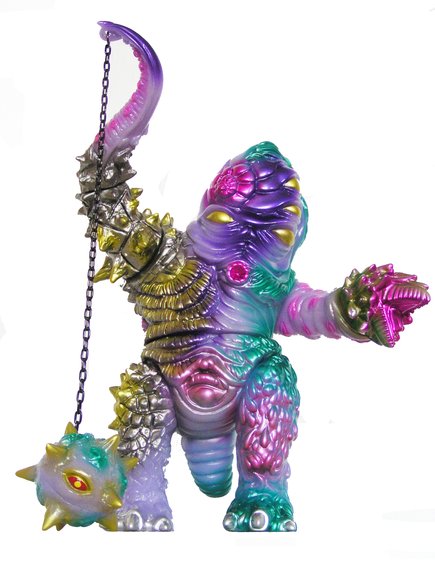 Slugbeard - Purple Edition figure by Shirahama, produced by Toy Art Gallery. Front view.