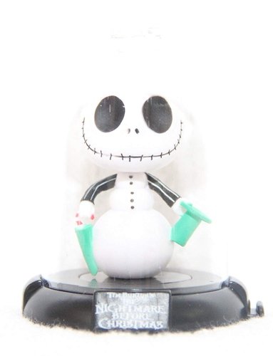 Snowman Jack figure by Tim Burton, produced by Ty. Front view.