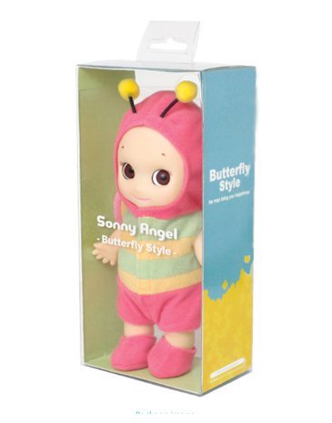 Sonny Angel - Butterfly Style figure by Dreams Inc., produced by Dreams Inc.. Packaging.