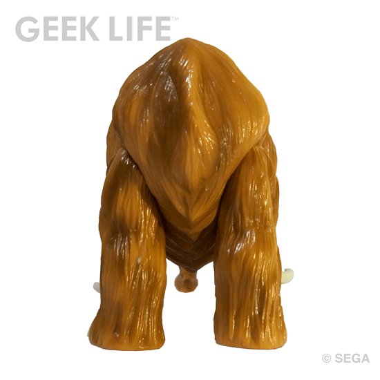 Space Harrier:Mammoth figure, produced by Geek Life. Back view.