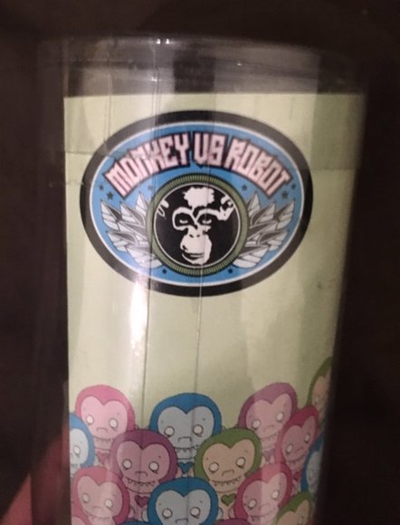 Space Monkey - Pink figure, produced by Funko. Packaging.