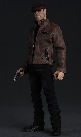 Spade J figure, produced by Damtoys. Front view.