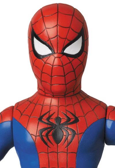 Spider-Man (Comic Edition)  スパイダーマン figure by Marvel, produced by Medicom Toy. Detail view.