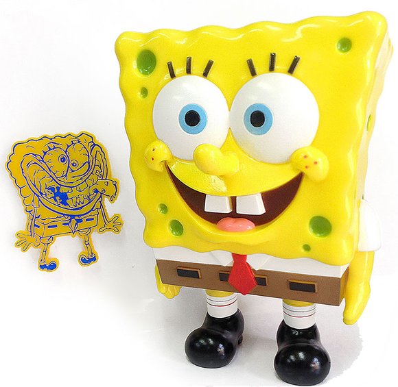 SpongeBob SquarePants - Magnet Set (Full Colour) figure by Stephen Hillenburg, produced by Secret Base. Front view.