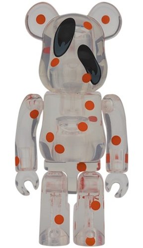 SR_A BE@RBRICK 100％ figure, produced by Medicom Toy. Front view.