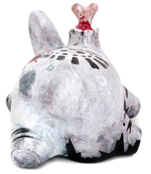 Stompd Labbit figure by Mostly Harmless. Back view.