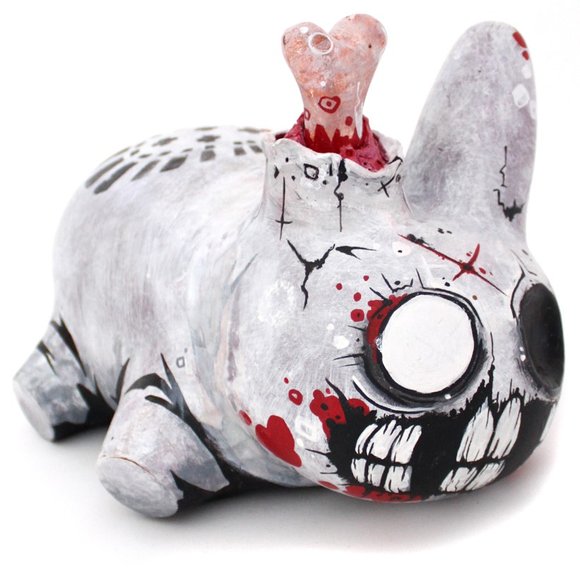 Stompd Labbit figure by Mostly Harmless. Front view.